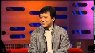 Jackie Chan caught "masturbating" on a plane.(on graham norton)
