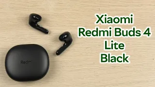 Розпаковка Xiaomi Redmi Buds 4 Lite Black