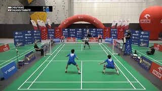 Match point - Chiu / Yang vs Takano / Tamate - MD, Final - Polish Int. 2022