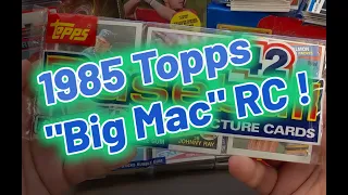 1985 Topps Rack Packs - Mark McGwire RC hit! 🤣