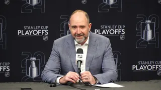 Dallas Stars Coach Pete DeBoer Post-Game Interview (Game 5 LOSS vs COL Western Conf 2nd Round)