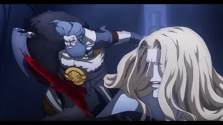 Alucard VS Teleporting Viking Vampire - Castlevania Season 4