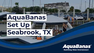 AquaBanas Resort System Set Up In Seabrook, TX.