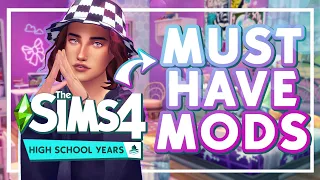 16 MUST HAVE Mods to Improve The Sims 4 ✨ High School Years ✨ + LINKS