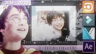 MY EDITING EVOLUTION // 2018 - 2020