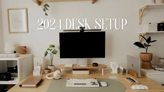 2024 Cory Productive Desk Tour | productive + aesthetic