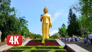 XISHUANGBANNA (Yunnan, China) unique Thai culture inside China. Stunning view from drone (in 4K)