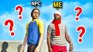 SNEAKING UP ON PEOPLE AS AN NPC! (PEDESTRIAN) | GTA 5 THUG LIFE #495