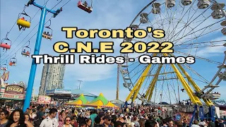 Toronto's C.N.E 2022 Thrill Rides! (Canadian National Exhibition)