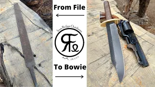 Forging an American Bowie from an Old File