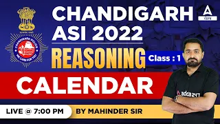 Calendar #1 | Reasoning Classes For Chandigarh Police ASI 2022 | By Mahandar Sir