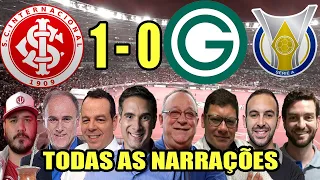 Todas as narrações - Internacional 1 x 0 Goiás | Brasileirão 2023