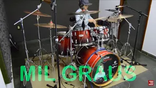 Mil Graus - Renascer Praise (Pierre Maskaro) Drum Cover