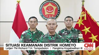 Situasi Keamanan di Distrik Homeyo Berangsur Pulih