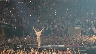 "Sign of the Times" by Harry Styles. Live at Madison Square Garden