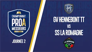 PRO A MESSIEURS | J2 | GV HENNEBONT TT -  SS LA ROMAGNE