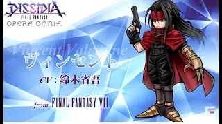 Dissidia Opera Omnia Vincent Battle Translation