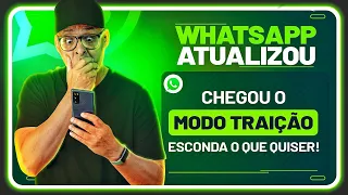 NOVA FUNÇÃO! WHATSAPP MODO INFIDELIDADE 😑Já ta dando CONFUSÃO! Como esconder conversas no Whatsapp