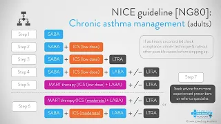 Asthma Management: NICE NG80 guidelines quick summary