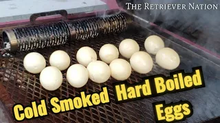 Carnivore Snack! Cold Smoked Hard-Boiled Eggs Without Turing On The Grill! ~ Easy!