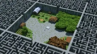 Minecraft Labirent Filmi Haritası The Maze Runner Bölüm 1