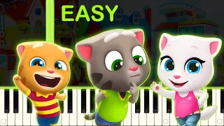 TALKING TOM GOLD RUN SONGS ON PIANO