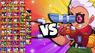 Belle 1v1 Vs EVERY Brawler | Sneaky Strong! | #GoldArmGang