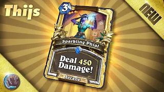 450 DAMAGE on TURN 7? This deck is INSANE! - Hearthstone Thijs