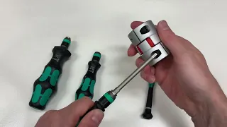 Comparing sizes of Wera screwdriver heads