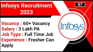 Infosys Recruitment 2023 | Infosys BPM Hiring 2023 | Process Executive Job | JobStock