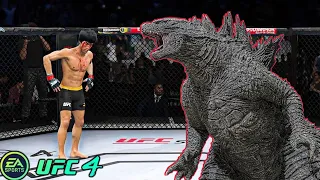 UFC4 Bruce Lee vs. Godzilla  EA Sports UFC 4 wwe