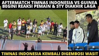 PROTES SHIN TAE YONG! REAKSI KECEWA PEMAIN TIMNAS DIAKHIR LAGA VS GUINEA! TIMNAS DIGEMBOSI WASIT