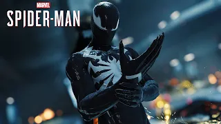 Spider-Man PC - PS5 Venom Inspired Symbiote Suit V3 MOD Free Roam Gameplay!