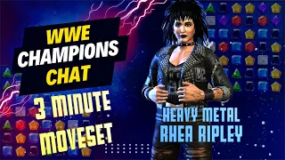 Rhea Ripley Heavy Metal | 3 Minute Movesets | WWE Champions  #wwe #rhearipley