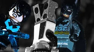 Lego Batman rooftop Interrogation - Stop-Motion Animation