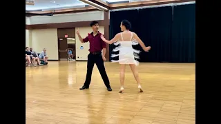 Yajyoo and Jessie- JIVE Choreography to "Runaway Baby" by Bruno Mars