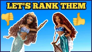 RANKING ALL THE LIVE ACTION LITTLE MERMAID DOLLS | Ariel Month 2023