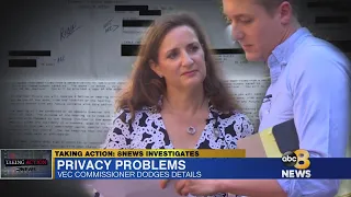 VEC Commissioner dodges details on private document dump exposed by 8News