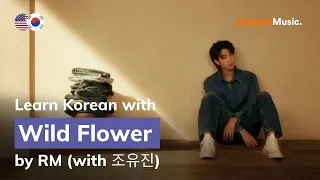RM (with 조유진) - 들꽃놀이 Wild Flower (Lyrics / 가사 English & Korean)