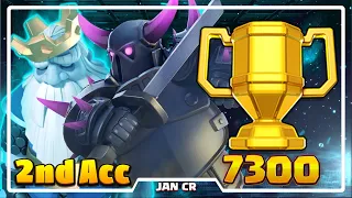 Trophy Road With Pekka Bridge Spam Against Hard Matchups!(Log Baits+E-Golem) ⚔️🔥