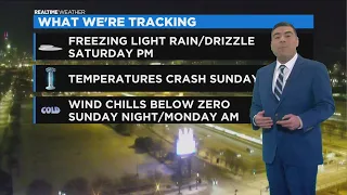 Chicago Weather: Freezing Rain, Light Drizzle Saturday