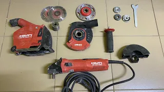 Hilti AG 125-19SE + Hilti DC-EX125/5 M + Hilti DG-EX 125/5