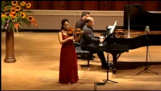 Ji Young LIM -  J. Brahms Violin Sonata No. 3 in D minor, Op. 108