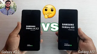 Samsung Galaxy A32 vs Galaxy A51 Speed Test Comparison?