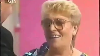 Der Preis ist heiß mit Gitta Krcma. Preisspiel: "Heißer Draht" 1991. (Gra cenowa "Gorąca linia")