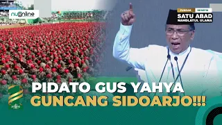 🔴Merinding! Full Pidato Gus Yahya di Puncak Resepsi 1 Abad NU Sidoarjo