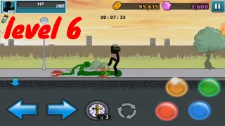 Anger Of Stick 5 Stickman vs Zombies Level 6 walkthrough