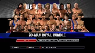 WWE SmackDown VS Raw 2011 PS3 - 30-Man Royal Rumble #1