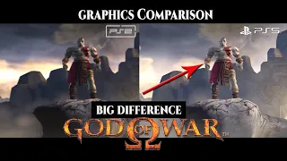 God Of War 1 Remastered PS5 vs PS2 | Graphics Comparison | PS2 vs PS5 | NV Game Zone
