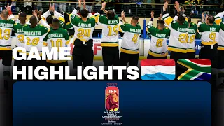 HIGHLIGHTS | Luxembourg vs. South Africa | 2024 #IIHFWorlds Division 3A